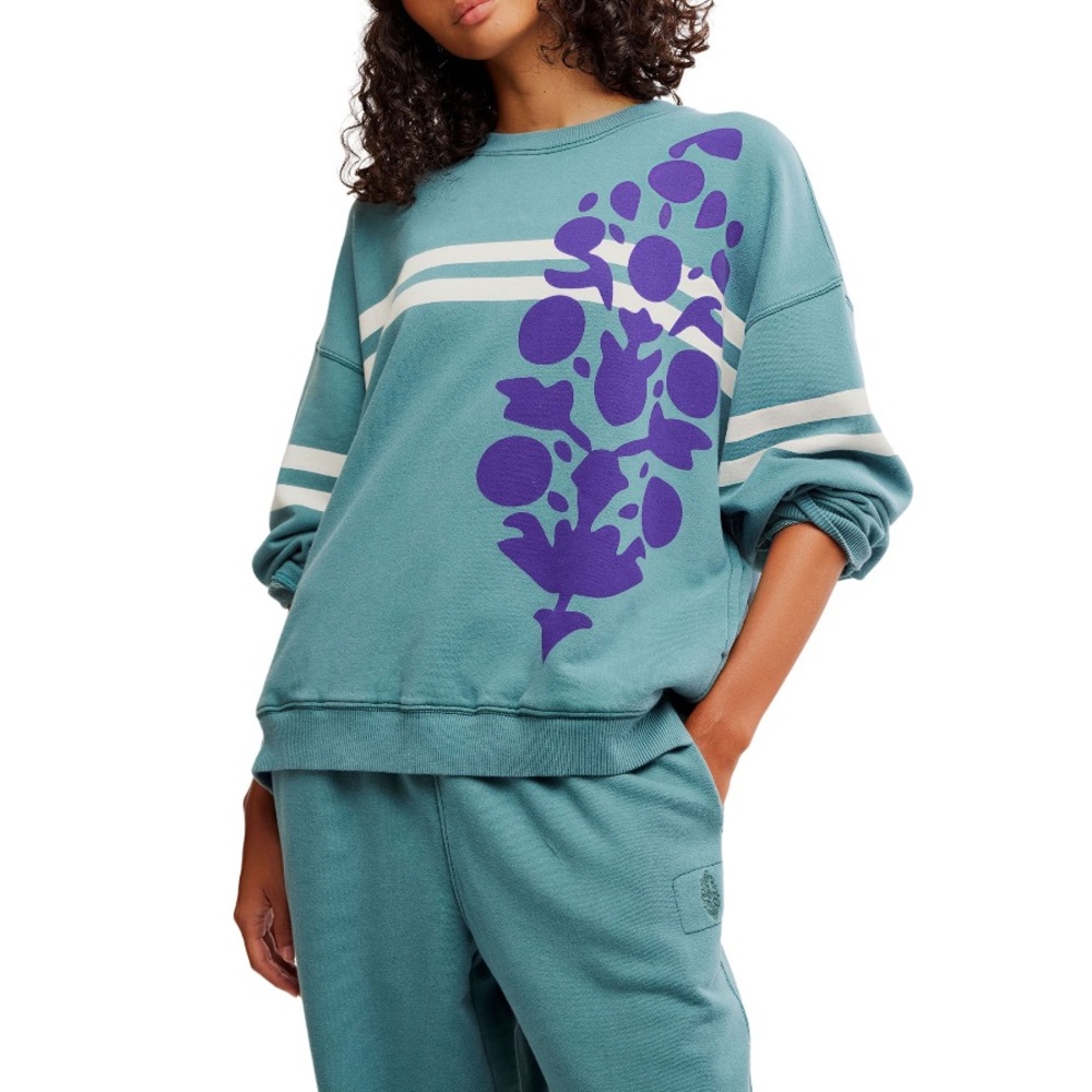 Free People | size small | all star logo pullover